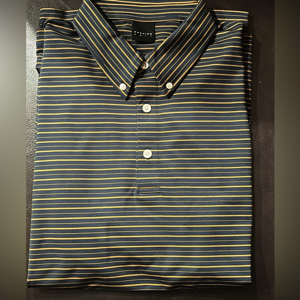 Dunning Golf Polo Shirt Men’s Size Large